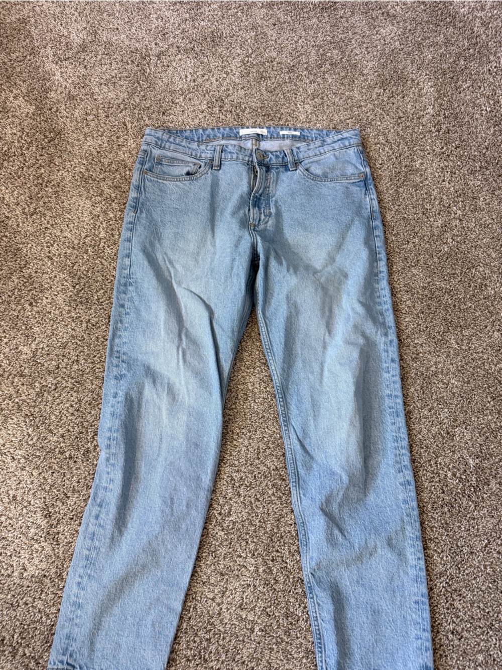 Mango Light Blue Straight Men’s Jeans